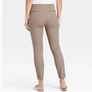 A New Day Tan Pull On High Rise Stretch Skinny Ankle Pants